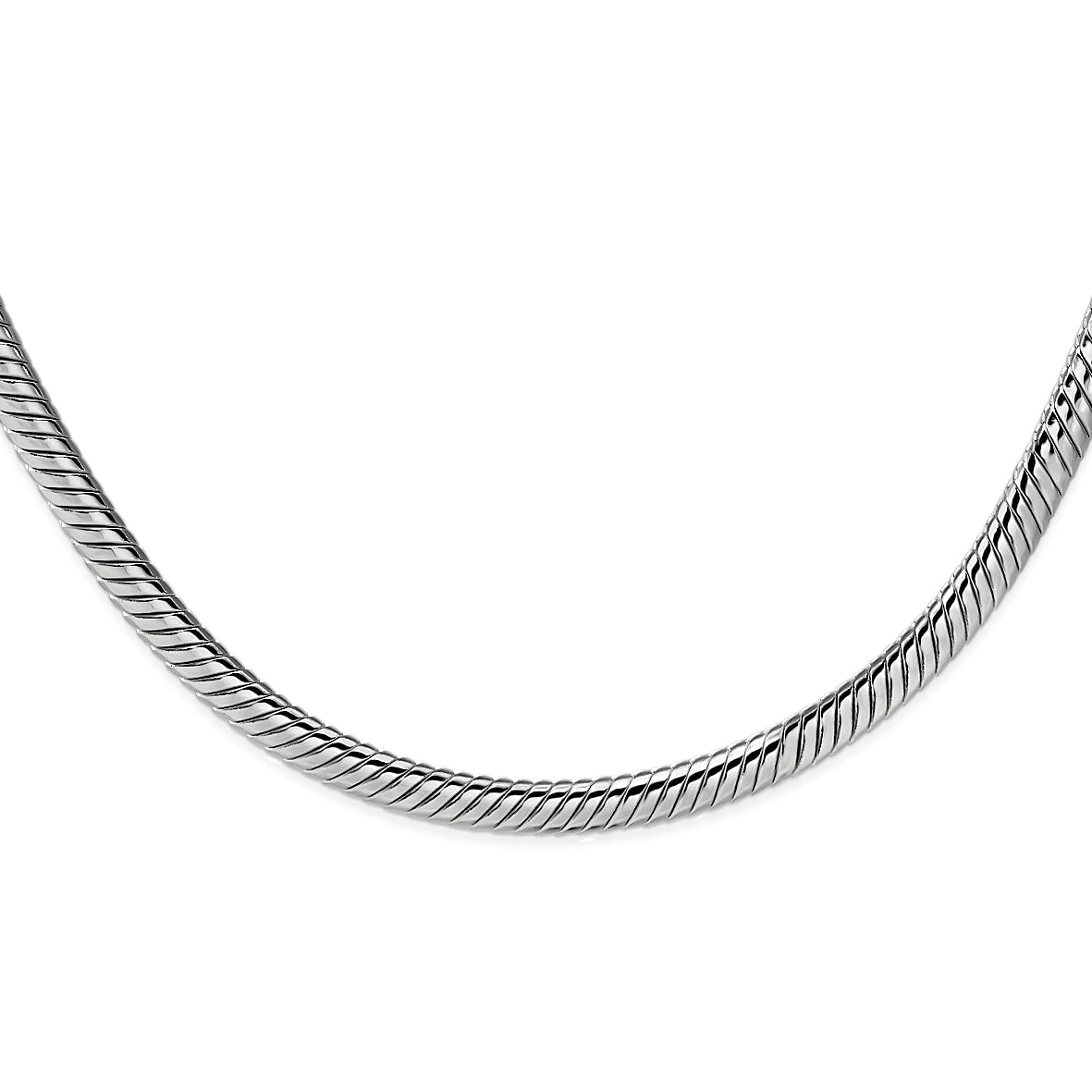 Thick sterling deals silver necklace