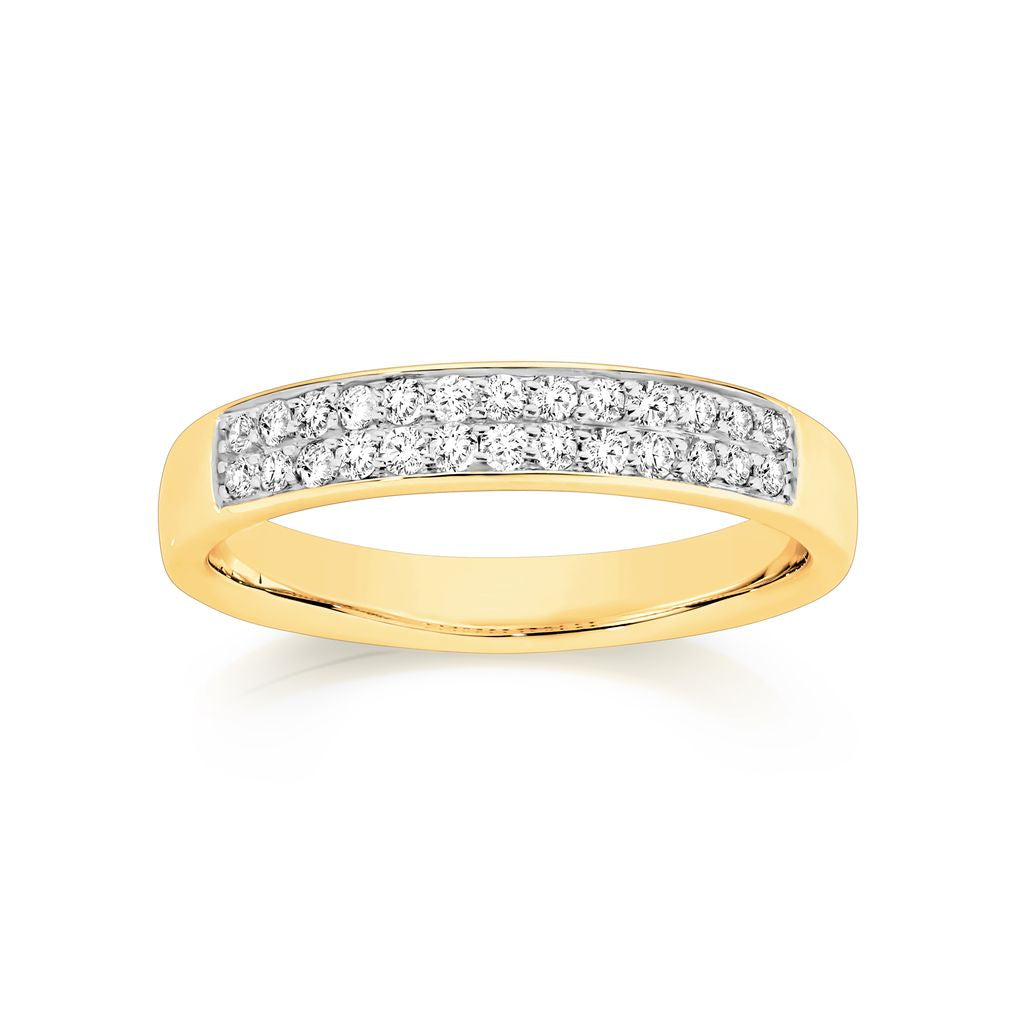 18ct gold and diamond ring