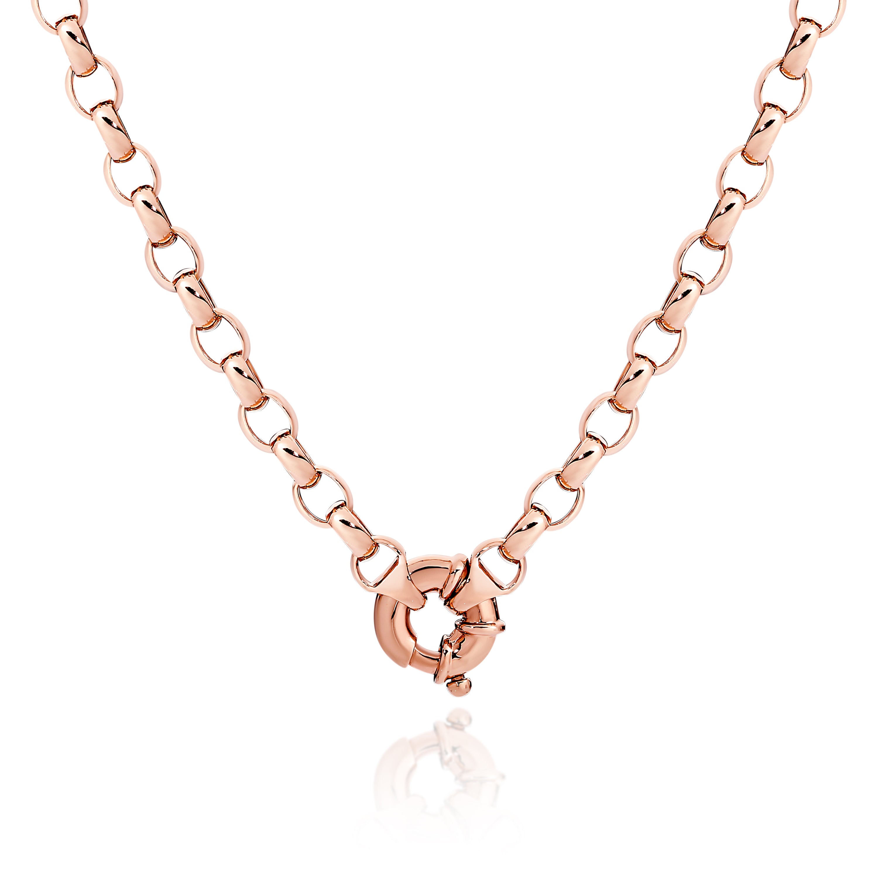 Box Chain Necklace in 18K Rose Gold, 2.7mm | David Yurman