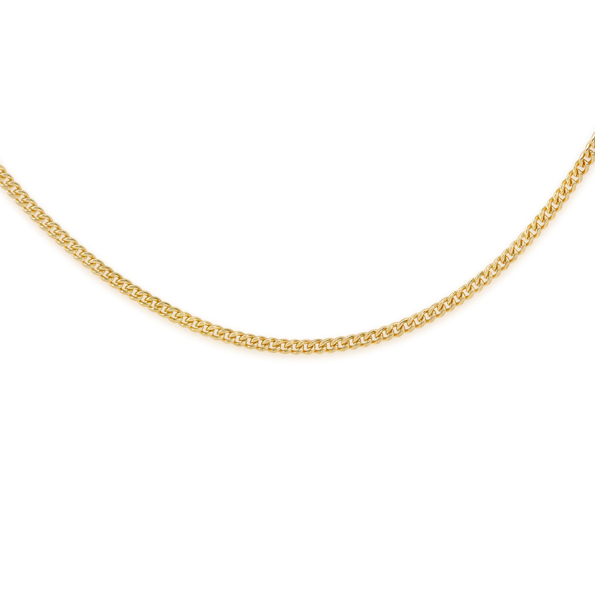 9ct gold curb chain